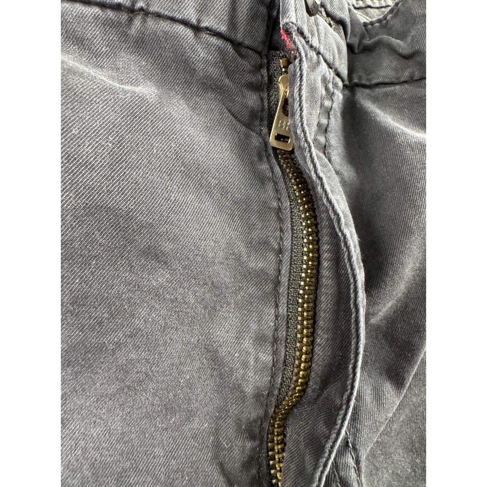 Banana Republic Mens 38x34 Tapered Surplus Cargo Pants Black Stretch - Picture 12 of 16